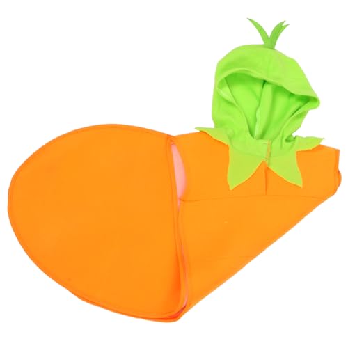 Healvian Karottenprop Karottenkostüm Für Erwachsene Mädchen Weihnachtskostüm-outfit Outfits Kind Form Karotte Kostüm Weihnachtskostüme Karottenkleidung Party Polyester (polyester) Orange von Healvian