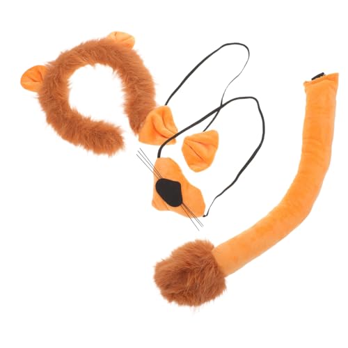 Healvian Kostüm mit Realistischem Ohr Haarreif und Fliege für Halloween Tier Cosplay Geburtstag Party Zubehör Vielseitig Einsetzbar Kreative Verkleidung Healvian Kostüm mit Realistischem Ohr Haarreif und Fliege für Halloween Tier Cosplay Geburtstag Party Zubehör Vielseitig Einsetzbar Kreative Verkleidung von Healvian