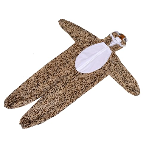 Healvian Kostüme für Tierspielkostüm -Tierrollenspielkostüm Kindertierkostüm für Halloween Softes Leopardenkostüm Leopard -Jumpsuit Leoparden-Outfit Cord Kaffee Healvian Kostüme für Tierspielkostüm -Tierrollenspielkostüm Kindertierkostüm für Halloween Softes Leopardenkostüm Leopard -Jumpsuit Leoparden-Outfit Cord Kaffee von Healvian