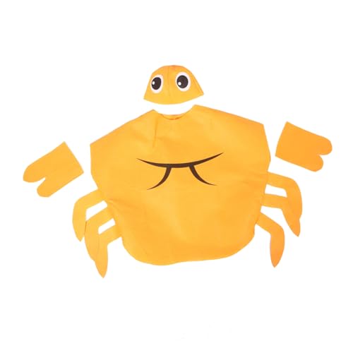 Healvian Krabbenscheren Kostüm Krabbenkostüm Stoff Orange Healvian Krabbenscheren Kostüm Krabbenkostüm Stoff Orange von Healvian