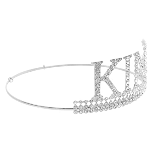 Healvian Kronenpartydekor erste Geburtstagskronen für Männer Erwachsene Geburtstagsfeier Krone Prinz Junge König Cosplay Requisiten Königskrone für Cosplay Plastik Silver Healvian Kronenpartydekor erste Geburtstagskronen für Männer Erwachsene Geburtstagsfeier Krone Prinz Junge König Cosplay Requisiten Königskrone für Cosplay Plastik Silver von Healvian