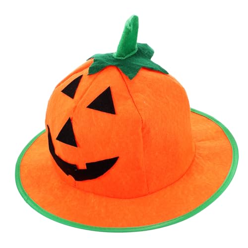Healvian Kürbismütze für Halloween Stylischer Hut für Kostümpartys Vielseitiges Accessoire für Erwachsene und Jugendliche für Dekoration und Cosplay Perfektes Halloween Healvian Kürbismütze für Halloween Stylischer Hut für Kostümpartys Vielseitiges Accessoire für Erwachsene und Jugendliche für Dekoration und Cosplay Perfektes Halloween von Healvian