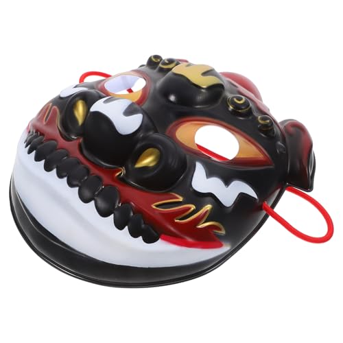 Healvian Löwenmaske für Halloween Gruselige Tiermaske für Kostümpartys Cosplay und Maskeraden Leicht und Komfortabel für Lange Tragezeiten für Halloween und Grusel Events Dekorative von Healvian