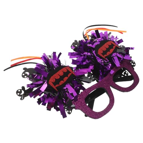Healvian Lustige Dekorationsbrille mit Glitzer für Halloween Fotoshootings Cosplay Partys und Kreative Kostüme Healvian Lustige Dekorationsbrille mit Glitzer für Halloween Fotoshootings Cosplay Partys und Kreative Kostüme von Healvian