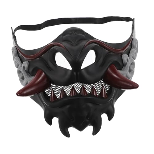Healvian Maske Verkleiden Make-up-party-masken Bühne Mit Masken Zubehör Für Japanische Dramen Dekorative Cosplay-maske Japanische Frauenmasken Maskenstütze Für Party Cosplay-maske Plastik von Healvian