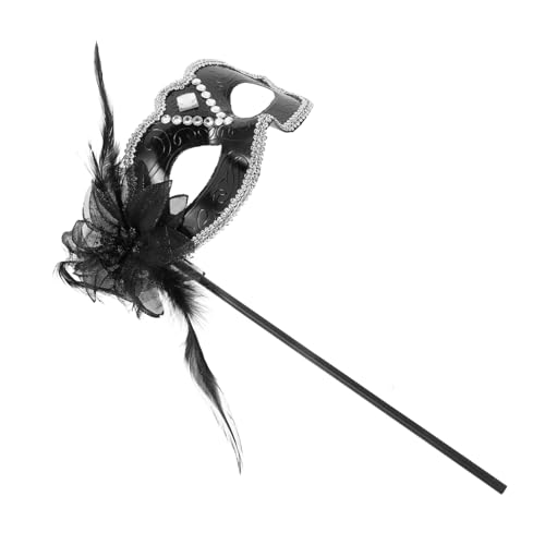 Healvian Masquerade Maske Damen Handheld mit Spitzen und Blumenmotiv Leichte Maske für Halloween Karneval Ball Cosplay und Bühnenauftritte Komfortabel und Langlebig Healvian Masquerade Maske Damen Handheld mit Spitzen und Blumenmotiv Leichte Maske für Halloween Karneval Ball Cosplay und Bühnenauftritte Komfortabel und Langlebig von Healvian