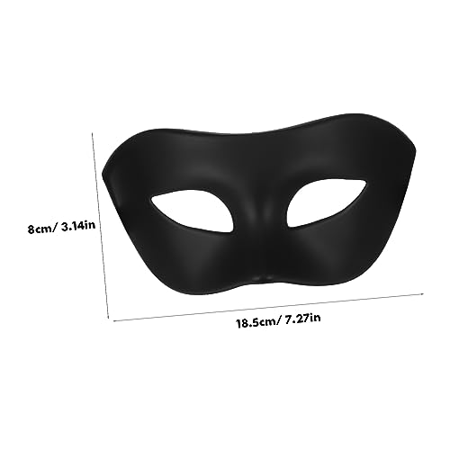 Healvian Masquerade Maske Schwarz Leichtes Material mit Nasenöffnung Atmungsaktiv Wiederverwendbar für Halloween Party Maskenball Cosplay und Kostümveranstaltungen Erwachsene Healvian Masquerade Maske Schwarz Leichtes Material mit Nasenöffnung Atmungsaktiv Wiederverwendbar für Halloween Party Maskenball Cosplay und Kostümveranstaltungen Erwachsene von Healvian