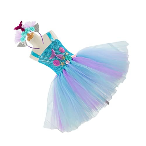 Healvian Meerjungfrauenkleid Für Paillettenkleid Für Mädchen Kleinkinderkleidung Für Mädchen Kostüm Meerjungfrau Geburtstag Brautkleid Meerjungfrauenrock Für von Healvian
