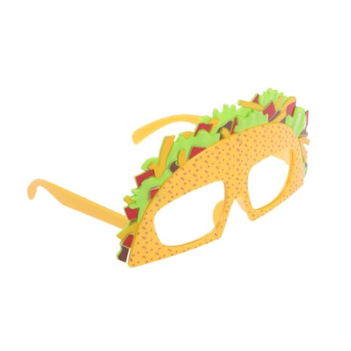 Healvian Mexikanische Taco Partybrille mit Kreativem Sandwich Design Bunte Lustige Brillen für Erwachsene Fotorequisiten und Partyzubehör für Kostüm und Tanzveranstaltungen Healvian Mexikanische Taco Partybrille mit Kreativem Sandwich Design Bunte Lustige Brillen für Erwachsene Fotorequisiten und Partyzubehör für Kostüm und Tanzveranstaltungen von Healvian