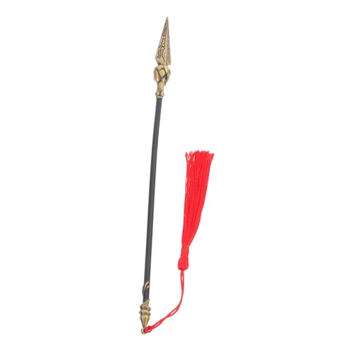 Healvian Mini Metal Fire Fire Tiped Lance Detaillierte Handwerkskunst Cosplay Accessoire Tragbare Party- Cosplay Fire Tiped Lance Model Cosplay Plaything Healvian Mini Metal Fire Fire Tiped Lance Detaillierte Handwerkskunst Cosplay Accessoire Tragbare Party- Cosplay Fire Tiped Lance Model Cosplay Plaything von Healvian