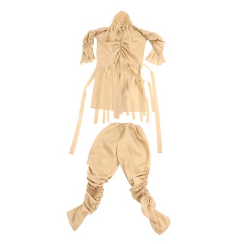 Healvian Mumienkostüm Erwachsene Beige Halloween Kostüm Gruseliges Horror Kostüm Elastische Hose Komfortable Party Fasching Healvian Mumienkostüm Erwachsene Beige Halloween Kostüm Gruseliges Horror Kostüm Elastische Hose Komfortable Party Fasching von Healvian