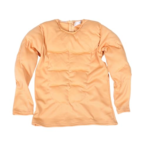 Healvian Muskulöser Mann Handelte Kostüm Falsches Muskelshirt Muskel Kostüm Muskelkostüm Für Herren Falsches Muskelkostüm Falsche Brust Muskel-cosplay-anzug Falscher Muskel Polyester Beige von Healvian