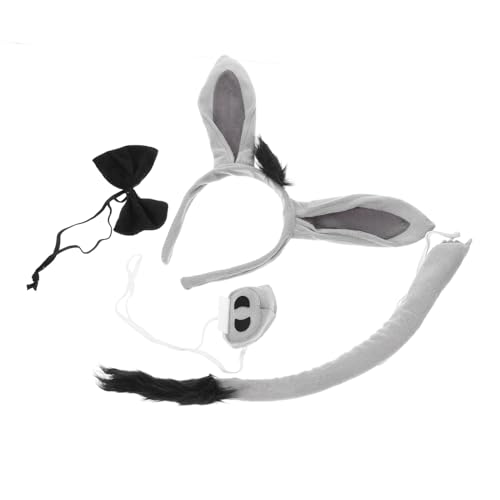 Healvian Niedliches Tierkostüm Donkey Ohren Haarreif für Halloween Karneval Kostüm Party Zubehör für Bühnenauftritte und Verkleidungen Healvian Niedliches Tierkostüm Donkey Ohren Haarreif für Halloween Karneval Kostüm Party Zubehör für Bühnenauftritte und Verkleidungen von Healvian