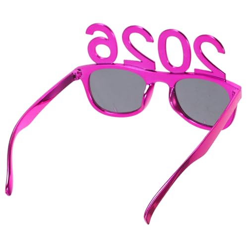 Healvian 2026nummer Frohes Neues Jahr-plastikbrille Für Silvesterparty Neujahrsbrille Als Fotoautomaten-requisite Lustige Party-accessoires Für Abschlussklasse Originelle von Healvian