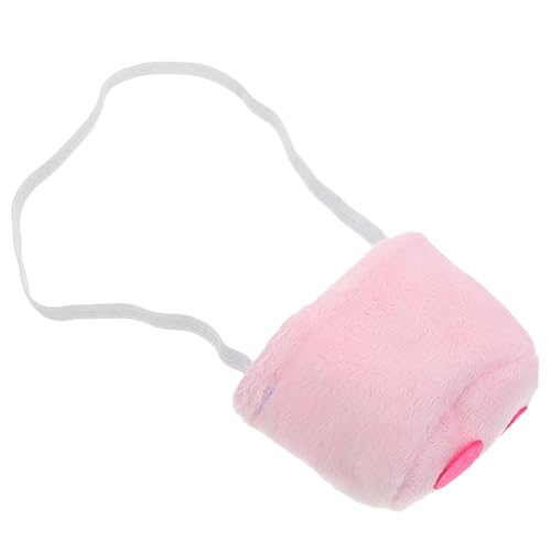 Healvian Pig Nose Cosplay Zubehör Tragbare Plüsch Schweinenase für Halloween Kostümpartys und Cosplay Events Einfache Handhabung mit Elastischem Band Lustiges Accessoire für Kreative von Healvian