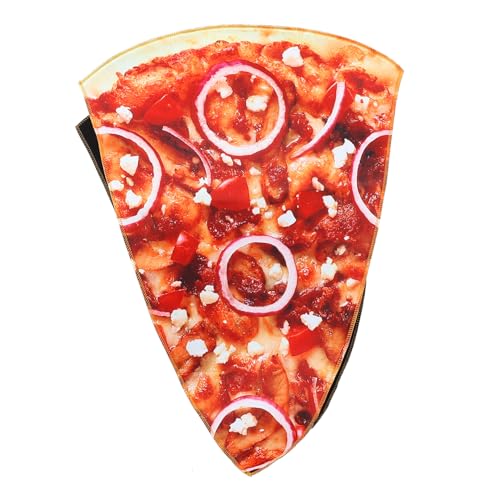 Healvian Pizza Kostüm Cosplay Kleidung Lustiges Food Kostüm für Party Fasching Karneval Jahre Weiches Polyester Jungen Mädchen Verkleidung von Healvian