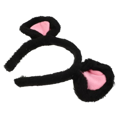 Healvian Plüsch Mausohren Haarreif mit Schleife Weiches Stirnband für Karneval Fasching Halloween Cosplay und Geburtstagsfeiern Niedliches Kostümzubehör für Erwachsene Healvian Plüsch Mausohren Haarreif mit Schleife Weiches Stirnband für Karneval Fasching Halloween Cosplay und Geburtstagsfeiern Niedliches Kostümzubehör für Erwachsene von Healvian