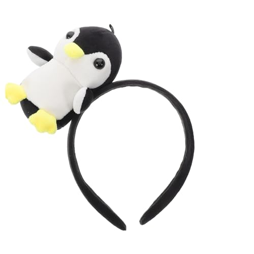 Healvian Plüsch Pinguin Haarreif für Weiches Rutschfestes Tier Stirnband Bequemes Kopfband für Geburtstag Party Kosmetik und Alltag Verstellbar für Mädchen und Kleinkinder Healvian Plüsch Pinguin Haarreif für Weiches Rutschfestes Tier Stirnband Bequemes Kopfband für Geburtstag Party Kosmetik und Alltag Verstellbar für Mädchen und Kleinkinder von Healvian