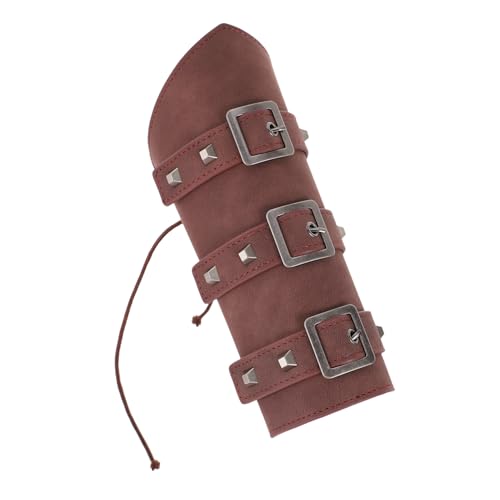 Healvian Punk Style Kunstleder Armschoner für Herren Damen Leichte Armguards für Rollenspiele Kostümpartys Modisches Accessoire Healvian Punk Style Kunstleder Armschoner für Herren Damen Leichte Armguards für Rollenspiele Kostümpartys Modisches Accessoire von Healvian