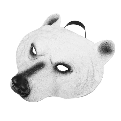 Healvian Realistische Bärenmaske für Erwachsene Tiermaske für Karneval Party Bequemes PU Material Detailreiche Kostüm Requisite für Festival Cosplay Healvian Realistische Bärenmaske für Erwachsene Tiermaske für Karneval Party Bequemes PU Material Detailreiche Kostüm Requisite für Festival Cosplay von Healvian