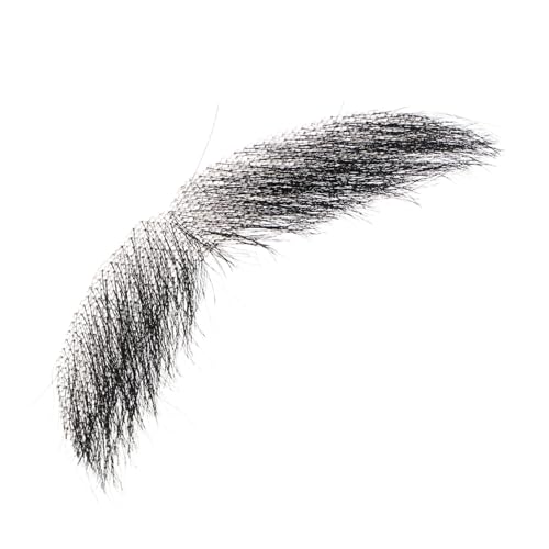 Healvian Realistische Herren-Schnurrbart aus Echtem Menschenhaar Natürlicher Look Einfach Anzuwenden Entfernen für Kostümpartys Theater Cosplay und Festivals Schwarz Healvian Realistische Herren-Schnurrbart aus Echtem Menschenhaar Natürlicher Look Einfach Anzuwenden Entfernen für Kostümpartys Theater Cosplay und Festivals Schwarz von Healvian