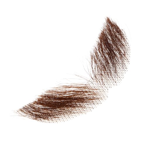 Healvian Realistischer Brauner Fake Schnurrbart mit Hautfreundlichem Kleber Einfach Anzuwenden Entfernen Vielseitig für Halloween Cosplay Bühnenauftritte und Partyaccessoires Healvian Realistischer Brauner Fake Schnurrbart mit Hautfreundlichem Kleber Einfach Anzuwenden Entfernen Vielseitig für Halloween Cosplay Bühnenauftritte und Partyaccessoires von Healvian