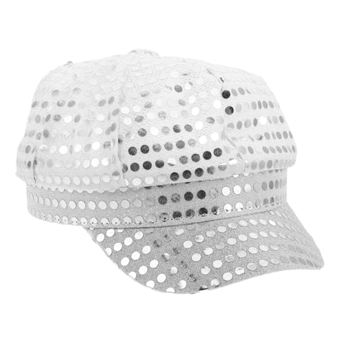 Healvian Retro Disco Spiegelkappe mit Pailletten Vintage Jahre Achtkant Hut Komfortabel Gefüttert Geeignet für Halloween Tanzpartys und Bühnenauftritte Unisex Design Healvian Retro Disco Spiegelkappe mit Pailletten Vintage Jahre Achtkant Hut Komfortabel Gefüttert Geeignet für Halloween Tanzpartys und Bühnenauftritte Unisex Design von Healvian
