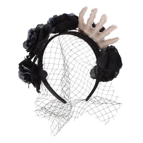 Healvian Schädel-Hand-Stirnband halloween haarreif halloween headband Leichtes Haarband Geist Stirnbänder für Halloween Skelett Cosplay-Party-Stirnbänder Cosplay-Stirnbänder Stoff Black Healvian Schädel-Hand-Stirnband halloween haarreif halloween headband Leichtes Haarband Geist Stirnbänder für Halloween Skelett Cosplay-Party-Stirnbänder Cosplay-Stirnbänder Stoff Black von Healvian