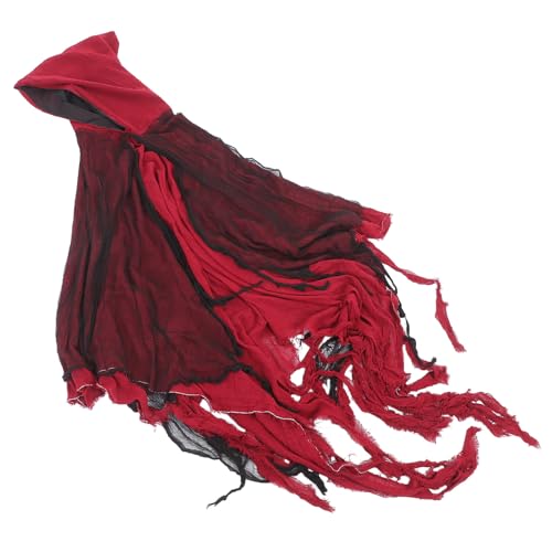 Healvian Sensenmann-umhang mit Kapuze: Blutiges Halloween-umhangkostüm für Erwachsene, Gruseliges Geistergewand-Outfit für Spukhäuser Und Cosplay-Events Healvian Sensenmann-umhang mit Kapuze: Blutiges Halloween-umhangkostüm für Erwachsene, Gruseliges Geistergewand-Outfit für Spukhäuser Und Cosplay-Events von Healvian