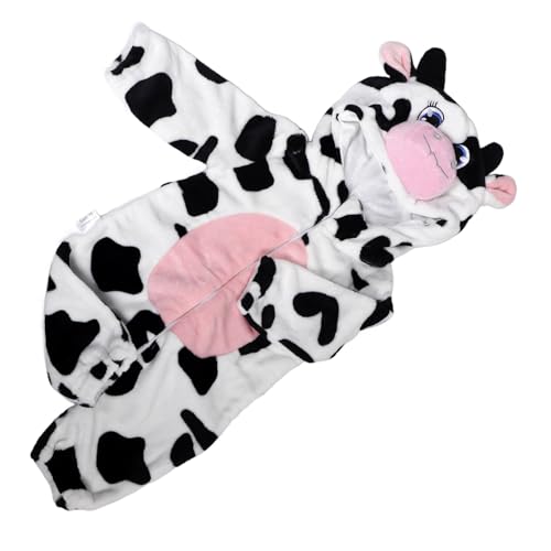 Healvian Strampler Halloween-Kostüm für Viehkostüm Kinderkostüm-Requisite kleinkind kostüm Kuhkostüme Kopfbedeckung Kuh-Accessoires-Kostüm Halloween -Kostüm Kuh-Outfit Flanell Healvian Strampler Halloween-Kostüm für Viehkostüm Kinderkostüm-Requisite kleinkind kostüm Kuhkostüme Kopfbedeckung Kuh-Accessoires-Kostüm Halloween -Kostüm Kuh-Outfit Flanell von Healvian