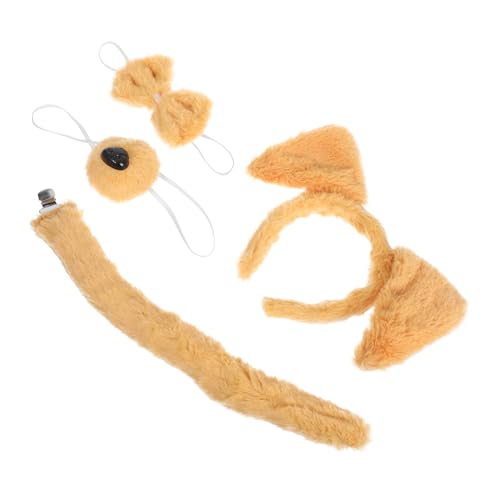 Healvian Tierisches Stirnband Set mit Hundohren aus Weichem Bequemes Karneval Accessoire für Mädchen und Frauen Plüschige Tierohren für Party und Kostümfeiern Vielseitig Einsetzbar und Healvian Tierisches Stirnband Set mit Hundohren aus Weichem Bequemes Karneval Accessoire für Mädchen und Frauen Plüschige Tierohren für Party und Kostümfeiern Vielseitig Einsetzbar und von Healvian