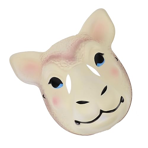 Healvian Tiermaske Schaf Kopfmaske für Kostümpartys Realistische Maske für Halloween und Karneval Bequeme Leichte Maske für Unbeschwerte Auftritte Healvian Tiermaske Schaf Kopfmaske für Kostümpartys Realistische Maske für Halloween und Karneval Bequeme Leichte Maske für Unbeschwerte Auftritte von Healvian