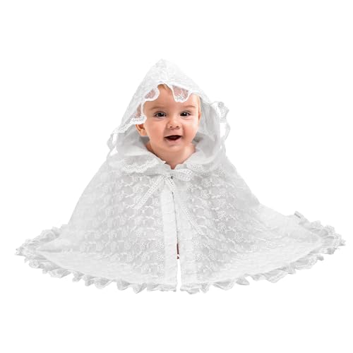 Healvian Umhang Spitze mit Weiß Jahre Uv Cape für Besondere Anlässe Atmungsaktiv Langlebig Einfach Anzuziehen zu Reinigen Kostümzubehör für Kleine Prinzessinnen Healvian Umhang Spitze mit Weiß Jahre Uv Cape für Besondere Anlässe Atmungsaktiv Langlebig Einfach Anzuziehen zu Reinigen Kostümzubehör für Kleine Prinzessinnen von Healvian