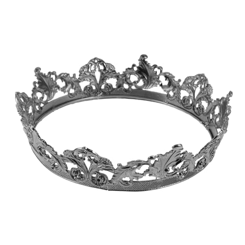 Healvian Vintage Herren Königskrone aus Metall Verstellbares Kostüm-haaraccessoire für Halloween Geburtstag Prom Cosplay und Festliche Anlässe Komfortabel und Langlebig Healvian Vintage Herren Königskrone aus Metall Verstellbares Kostüm-haaraccessoire für Halloween Geburtstag Prom Cosplay und Festliche Anlässe Komfortabel und Langlebig von Healvian