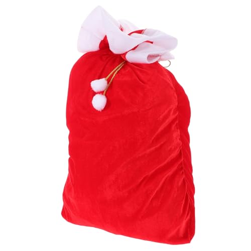 Healvian Weihnachtssäckchen Aus Samt Lecker Heiligabend Tasche Thematisiert Extra Große Weihnachtstüten Für Weihnachtstasche Taschen Gegenwärtig Geformt Dekorationen Jumbo Riesig Stoff von Healvian