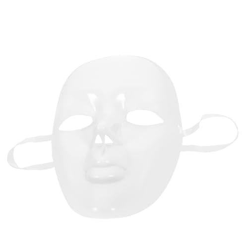 Healvian Weiße DIY Maske aus Stabilem Kunststoff Wiederverwendbar zum Bemalen und Dekorieren für Maskenball Karneval Party und Rollenspiele Vielseitiges Cosplay Zubehör für Kreative Healvian Weiße DIY Maske aus Stabilem Kunststoff Wiederverwendbar zum Bemalen und Dekorieren für Maskenball Karneval Party und Rollenspiele Vielseitiges Cosplay Zubehör für Kreative von Healvian
