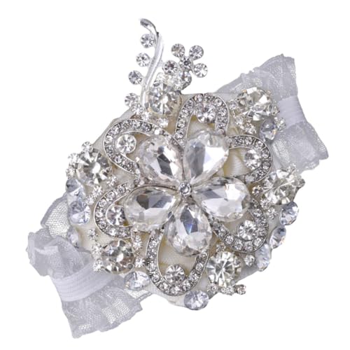 Healvian mit Kristallverzierungen für Hochzeiten Abschlussfeiern Elastische Handgelenk Corsage für Hochzeitsfeiern Partys Healvian mit Kristallverzierungen für Hochzeiten Abschlussfeiern Elastische Handgelenk Corsage für Hochzeitsfeiern Partys von Healvian