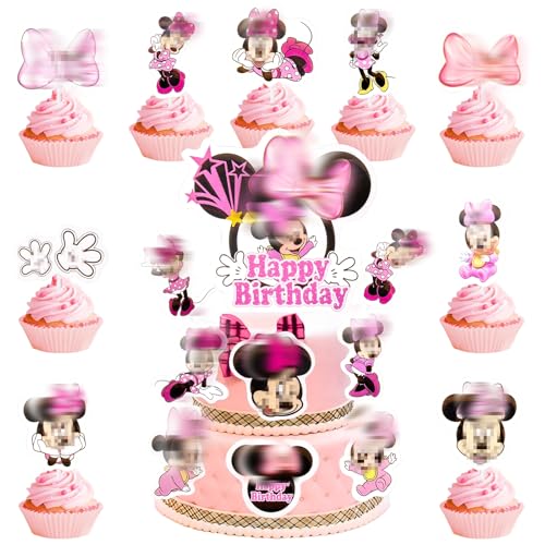 17 Stück Mouse Tortendeko, Maus Tortendeko Cartoon Kuchendeko Geburtstag Geburtstagsdeko Happy Birthday Tortenaufleger Minni Cake Topper Geburtstag Deko für Mädchen Jungen Kinder 17 Stück Mouse Tortendeko, Maus Tortendeko Cartoon Kuchendeko Geburtstag Geburtstagsdeko Happy Birthday Tortenaufleger Minni Cake Topper Geburtstag Deko für Mädchen Jungen Kinder von Heartsking