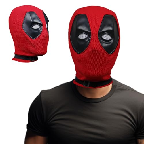 Hero Maske, 3D Maske Hero Party Masken DP Maske Superheld Strickmaske Reality Helm Cosplay Halloween Kostüm Party Zubehör für Erwachsene Hero Maske, 3D Maske Hero Party Masken DP Maske Superheld Strickmaske Reality Helm Cosplay Halloween Kostüm Party Zubehör für Erwachsene von Heartsking