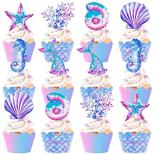 Meerjungfrau Tortendeko, Meerjungfrau Geburtstag Deko Kindergeburtstag Kuchen Deko Happy Birthday Tortendeko Geschenke Schulkind Muffin Cake Topper Tortendeko Geburtstag für Mädchen Jungen Kinder Meerjungfrau Tortendeko, Meerjungfrau Geburtstag Deko Kindergeburtstag Kuchen Deko Happy Birthday Tortendeko Geschenke Schulkind Muffin Cake Topper Tortendeko Geburtstag für Mädchen Jungen Kinder von Heartsking