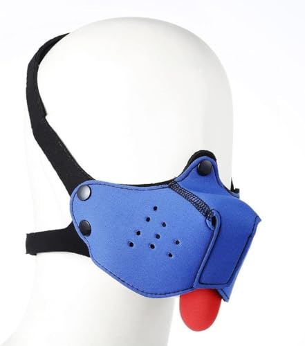 Maulkorb für Welpen, Neopren, Hundehaube, Spielhaube, Neuheit, Hundekopfmaske, Blau, Einheitsgröße Maulkorb für Welpen, Neopren, Hundehaube, Spielhaube, Neuheit, Hundekopfmaske, Blau, Einheitsgröße von Heavelove