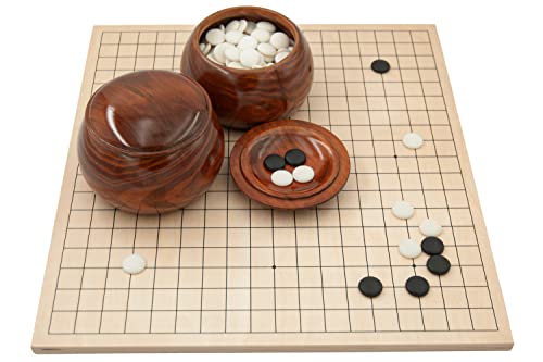 Hebsacker Verlag - Go-Set »Standard« mit Holzbrett, Kunststoffsteinen und Holzdosen Hebsacker Verlag - Go-Set »Standard« mit Holzbrett, Kunststoffsteinen und Holzdosen von Hebsacker Verlag