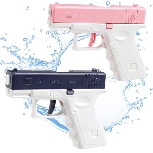Hebterrka 2er Pack Mini Wasserpistolen, Squirt Guns Wasser Blaster, Schwimmparty Spielzeug für Kinder, Teens und Erwachsene, Sommer Outdoor Spiele Hebterrka 2er Pack Mini Wasserpistolen, Squirt Guns Wasser Blaster, Schwimmparty Spielzeug für Kinder, Teens und Erwachsene, Sommer Outdoor Spiele von Hebterrka