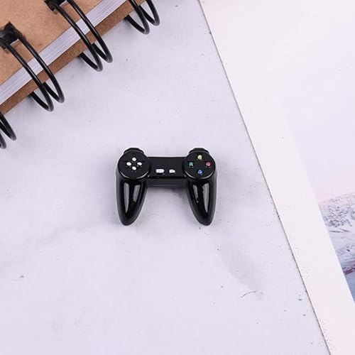 1 x schwarzes Puppenhaus-Modell, Gamepad, Puppenhaus, kabelloser Controller, Puppenhaus-Dekoration, 1:12, Puppenhaus-Dekor 1 x schwarzes Puppenhaus-Modell, Gamepad, Puppenhaus, kabelloser Controller, Puppenhaus-Dekoration, 1:12, Puppenhaus-Dekor von Hehglng
