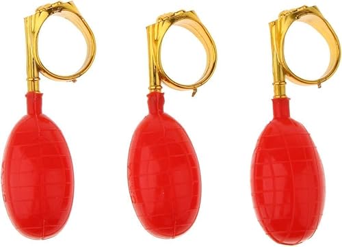 3-teiliges rotes Wasserspritz-Set, Wassersprühring, kniffliges Set, Spoof, Aprilscherz, kniffliger Streich-Set, Neuheit, Gag-Set, praktische Witze 3-teiliges rotes Wasserspritz-Set, Wassersprühring, kniffliges Set, Spoof, Aprilscherz, kniffliger Streich-Set, Neuheit, Gag-Set, praktische Witze von Hehglng