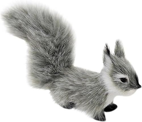 Hehglng 1 x graues Mini-Eichhörnchen, Plüsch-Eichhörnchen, 30 cm, weiches Plüschtier als Geschenk, Heimdekoration, Tischdekoration, Raumdekoration, Stofftiere, Dekorationen Hehglng 1 x graues Mini-Eichhörnchen, Plüsch-Eichhörnchen, 30 cm, weiches Plüschtier als Geschenk, Heimdekoration, Tischdekoration, Raumdekoration, Stofftiere, Dekorationen von Hehglng