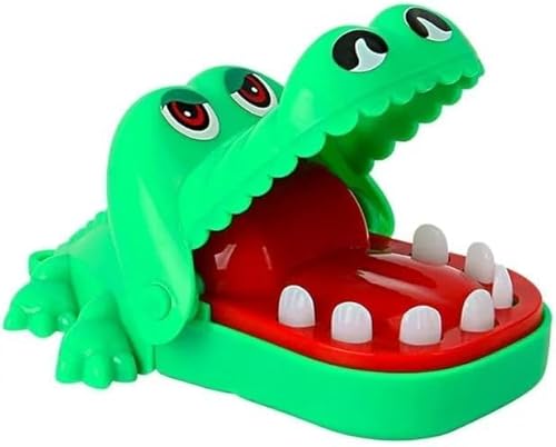 Hehglng Grüne Krokodilzähne für Zuhause, Krokodil beißender Finger, Zahnarzt-Spiele, lustiges Ornament, Mini-Neuheit und Gag Hehglng Grüne Krokodilzähne für Zuhause, Krokodil beißender Finger, Zahnarzt-Spiele, lustiges Ornament, Mini-Neuheit und Gag von Hehglng