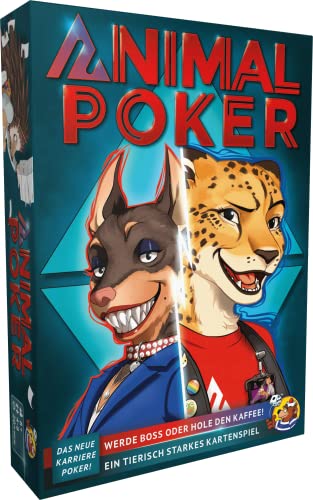 HeidelBär Games Animal Poker - Das tierische Kartenspiel - Neuauflage von Karriere Poker - Deutsch - 4-8 Spieler - Ab 10 Jahren HeidelBär Games Animal Poker - Das tierische Kartenspiel - Neuauflage von Karriere Poker - Deutsch - 4-8 Spieler - Ab 10 Jahren von HeidelBär Games