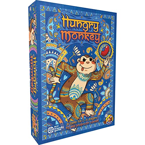 HeidelBär Games Hungry Monkey English - Cardgame - 2-6 Players - Age 8+ von HeidelBär Games