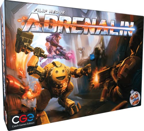 Adrenalin | Czech Games Edition | Kennerspiel | für 3-5 Spieler | ab 12 Jahren von Czech Games